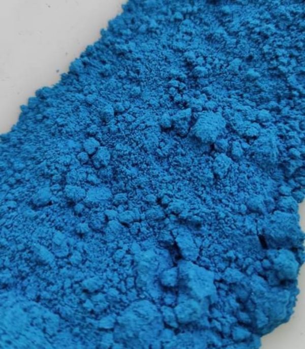pigment poudre bleu maya - fabrication française