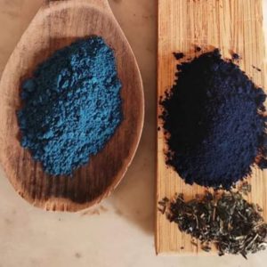 pigments bleus - indigo et bleu maya
