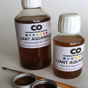 liant pour la fabrication d'aquarelle naturelle